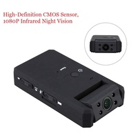 QZT Mini sans caméra Wifi grand Angle 1080p Portable caméra de sécurité à domicile caméra de détection de mouvement