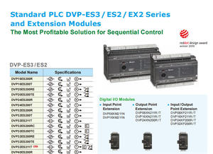 Contrôleur programmable série ES3 à sortie transistor PLC Delta DVP32ES200TE d'origine - Product Image 6