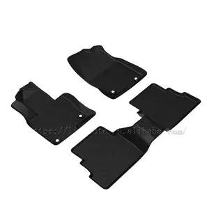 2 Row Liner Set Black TPE Floor Mat for Mazda CX-5 2017-2019