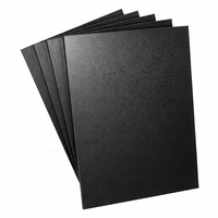 Feuille de plastique ABS noire thermoformable pour l'intérieur automobile, les valises et les revêtements de réfrigérateurs