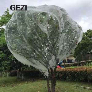PE canestro da giardino banana vigneto in nylon lavorato a maglia anti-insetti anti-insetto rete di plastica a prova di insetto 40 mesh borsa per la protezione degli alberi - Product Image 2