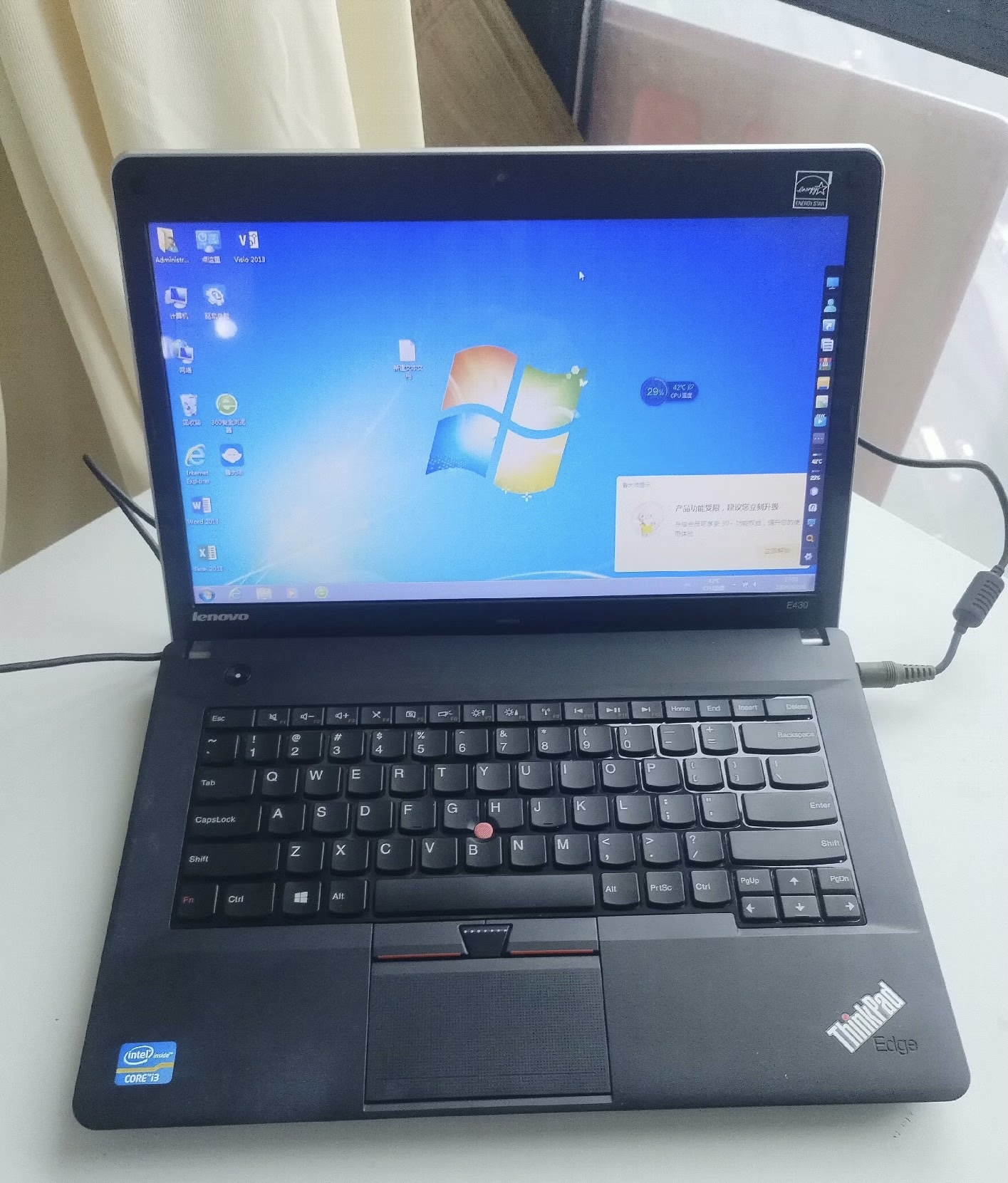 Lenovo ThinkPad E430 Core i3 4GB 新品SSD240GB DVD-ROM 無線LAN Windows10 64bit WPSOffice 14.0インチ 中古 中古パソコン 【中古】 ノートパソコン Lenovo ThinkPad E430 Core i5 4GB 新品SSD240GB DVD-ROM 無線