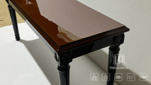 Modern Rectangular 100% Solid Wood Oak Side <b>Table</b> Small Dining <b>Table</b> Italian Small Side <b>Table</b> <b>for</b> Living Room Modern Rectangular - Product Image 6