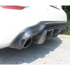 2014-2017 Car Modification Upgrade Competitive Version Wet Carbon Fiber <b>Body</b> <b>Kit</b> Front Rear Lip Side Skirt for <b>Infiniti</b> <b>Q50</b> - Product Image 6