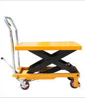 Chariot Électrique Mobile de Levage de Marchandises en Acier de Haute Qualité, Nouveau Modèle, Petite Plateforme de Travail