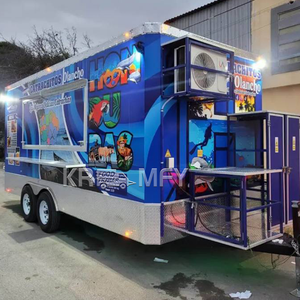 2025 Camión pequeño a la venta Churros con baño Remolque de comida móvil Restaurante - Product Image 4