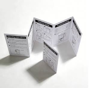 Brochure pliée sur mesure en 5 volets, papier offset, catalogue promotionnel, couverture souple, papier professionnel personnalisé pour les entreprises - Product Image 5