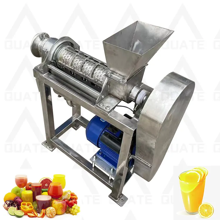 Ticari meyve hindistan cevizi sütü vida basın portakal sıkacağı ekstraktör makinesi elma domates meyve suyu yapma makinesi