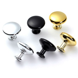 Zinc Alloy Mushroom-Shaped Round Modern Durable Furniture <b>Handle</b> and Knob for Cabinet <b>Chest</b> of Drawers Dresser Wardrobe - Product Image 5