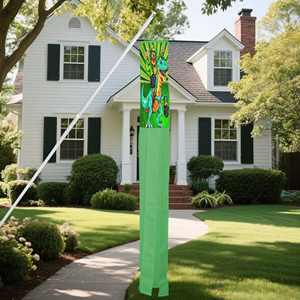 Customthe Feast of Saint Patrick Windsock Decor WindSock Digital Printed Flying Wind <b>Socks</b> for Yard Garden Porch - Product Image 5