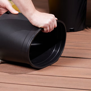 Pot de pépinière noir de 1/2/3/5/7 gallons, seau en plastique épais, pots ronds pour bonsaï, planteur pour la transplantation - Product Image 2