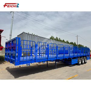 El semirremolque de <span class=keywords><strong>jaula</strong></span> de 3 ejes 60/80T de alta calidad de China se utiliza para transportar ganado <span class=keywords><strong>en</strong></span> <span class=keywords><strong>venta</strong></span> - Product Image 3