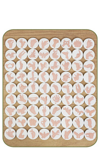 Jeu de correspondance des ombres des mains Montessori, cartes de silhouettes d'animaux, jouet éducatif de discrimination visuelle pour les tout-petits - Product Image 4