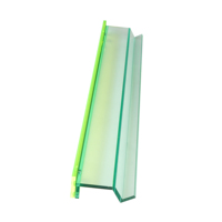 Nouveaux supports de Mahjong en acrylique bicolore menthe et citron vert avec pions contrastants, fermeture magnétique puissante, accessoires de jeu