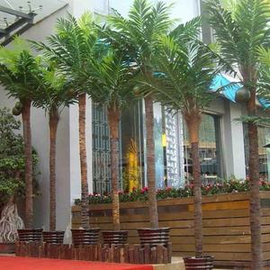 <span class=keywords><strong>Palmera</strong></span> Artificial Grande en Maceta para Centros Comerciales y Decoración de Interiores, Vegetación Tropical Exuberante - Product Image 1