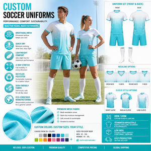 Fournisseur en gros d'uniformes de football personnalisés |   Maillots, shorts et chaussettes de club personnalisés pour commandes de marques - Product Image 1