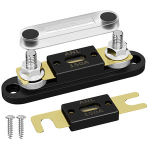 Malictele Sekring 150amp dengan 0/2/4 Gauge, pemegang Sekring ANL Audio mobil banyak digunakan di mobil truk - Product Image 1
