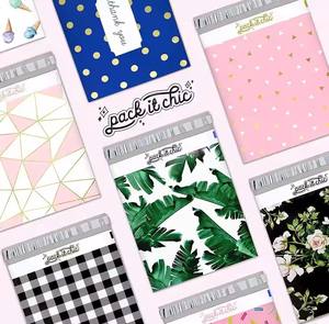 Oferta directa Bolsa de mensajería con logotipo impreso personalizado Bolsa de envío de burbujas de polietileno rosa para sobres de correo y entrega de paquetes - Product Image 4