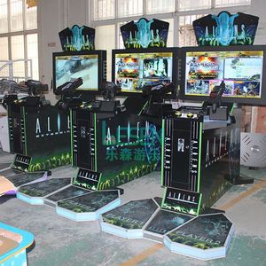 Lesen Oem&Odm Entertainment Indoor 2 Players Interactive Coin Operated 42 Inch Customizable Alien Shooting Arcade Game Machine - Product Image 6