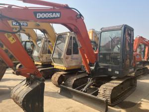 Miniexcavadora Original Marca Coreana Doosan dh55 De Segunda Mano, En Buen Estado Para La Construcción - Product Image 2