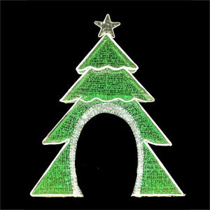 La grande étoile 3D extérieure a illuminé l'<span class=keywords><strong>illumination</strong></span> d'art de <span class=keywords><strong>Noël</strong></span> d'arche pour la décoration commerciale de festival - Product Image 6