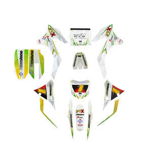 Kit de Gráficos y Calcomanías de <span class=keywords><strong>Vinilo</strong></span> <span class=keywords><strong>3M</strong></span> LINGQI de Personalidad Racing Compatible con Moto de Cross KT SX65 SX 65 2002-2008 - Product Image 1
