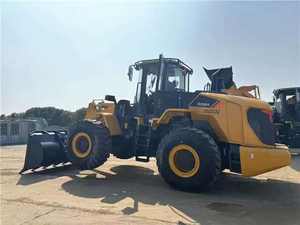 Chargeuse sur pneus Liugong CLG856H de haute qualité Chargeur moyen de 5 tonnes Machines de construction hydrauliques durables - Product Image 5