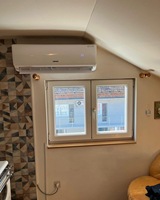 Climatiseur mural R32 3D DC Inverter A+++ Énergie 9000-24000 BTU Refroidissement Chauffage Solaire Contrôlé par application WiFi 220-240V 50Hz