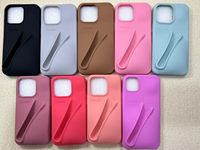 Accessoire pratique soyeux et lisse Rhodes Lip Phone Case pour iphone 11 12 13 14 15 16 Pro Max Plus