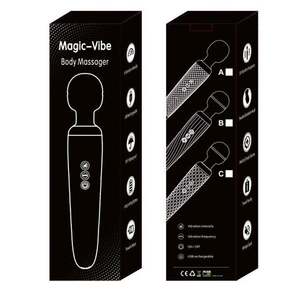 Vibrador de Varita para Mujeres, 10 Modos de Vibración, Juguete Sexual Erótico, Masajeador Vibratorio de Mano - Product Image 1