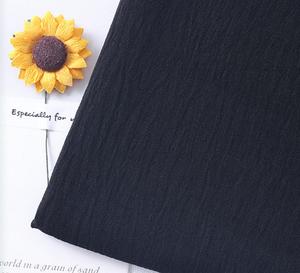 2025 gran oferta CEY Yarn Korea Abaya crepé tela 67 pulgadas <span class=keywords><strong>especial</strong></span> tejido negro diseño de sarga para vestido de mujer Ropa para Niñas - Product Image 6