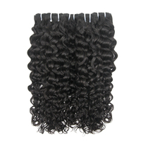 Cheveux vierges indiens Mink en gros pour revendeurs, lots de cheveux ondulés 100% humains vierges indiens