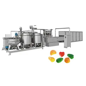 The Best Price Soft Candy Production Line Jelly Making Machine Large Capacity Jelly Production Line