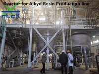 Réacteur de mélange de résine polyester, produit chimique liquide phénolique, acrylique, phénol, formaldéhyde, alkyde, résine époxy