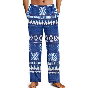 Offre Spéciale personnalisé culture polynésienne de haute qualité hommes vêtements de maison pantalons de <span class=keywords><strong>pyjama</strong></span> poches thermique respirant caractéristiques impression sur demande - Product Image 5