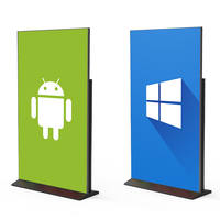 Kiosco Interactivo Digital con Pantalla Táctil Vertical de 55-85 Pulgadas, Android, Pantalla Completa 4K, para Uso en Ascensores
