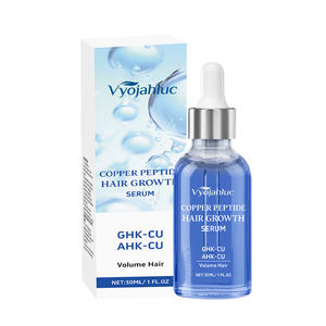 Özel etiket saç tedavisi hızlı vahşi mavi ghk-cu bakır peptid <span class=keywords><strong>Serum</strong></span> saç büyüme <span class=keywords><strong>Serum</strong></span> saç büyüme yağı - Product Image 1