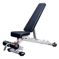 Banc d'haltère professionnel banc incliné réglable commercial chaise de fitness maison banc d'oiseau assis multifonctionnel