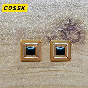 Mini balise RFID ISO14443A 8x8mm FPC NFC213 1K octets 13,56 MHz petite blanche pour connexion téléphonique, <span class=keywords><strong>paiement</strong></span> NFC 15693, <span class=keywords><strong>carte</strong></span> de visite en métal - Product Image 3