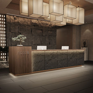 Table de réception d'entreprise durable pour salles de billard, salons de <span class=keywords><strong>coiffure</strong></span>, studios d'<span class=keywords><strong>art</strong></span> des ongles et dépanneurs - Product Image 3