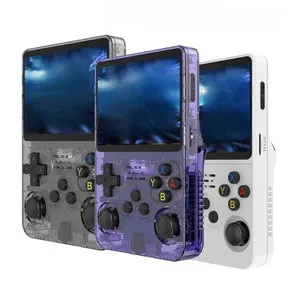 Anbernic Handheld Station Toy Game Console With Monitor 3.5 Ips Screen Linux R36s Portable Pocket Retro Video Player boyhome