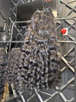 Extensions de cheveux vietnamiennes alignées sur les cuticules, lots de cheveux naturels ondulés bruts du Cambodge, vente en gros, 100 % cheveux humains non traités