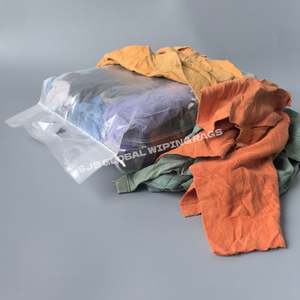 Paños de Limpieza para Talleres, Paños de Felpa 100% Algodón, Coloridos, Mixtos, para Limpiar Aceite y Agua - Product Image 1