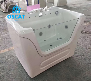 OSCAT EURPET in plastica acrilica toelettatura animale pulizia vasca da bagno con SPA e ozono - Product Image 2