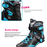 Vente en gros Patins à roulettes 4 roues Chaussures de patins à roulettes professionnels Patins à roulettes en ligne pour adulte