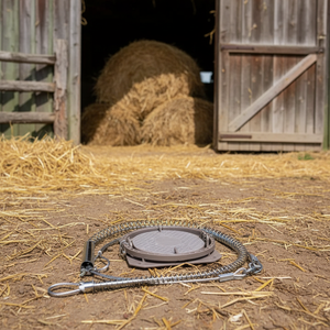 Piège à pattes solide en ABS pour coyotes, dingos, chiens, renards – Conception de piège à ressort pour le contrôle des animaux - Product Image 1