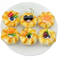 Modèle de gâteau factice réaliste, style moderne et minimaliste, avec ensemble de ressorts, accessoires de photographie, aimants de réfrigérateur et décorations pour vitrine