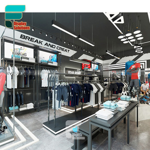 Estantes de exhibición de bebé de diseño de tienda de alta calidad personalizados para decoración de tienda de ropa tiendas de ropa exhibición de tienda de ropa - Product Image 1