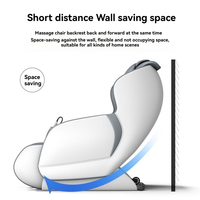 2025 Chaise de massage à gravité zéro à usage domestique commercial peu encombrant de haute qualité pour une application corporelle dans plusieurs scénarios