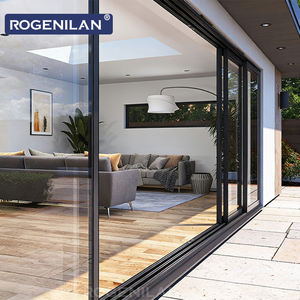Portes coulissantes de patio en verre trempé anti-ouragan Rogenilan American Hurricane Proof, en aluminium, économiseuses d'énergie - Product Image 6